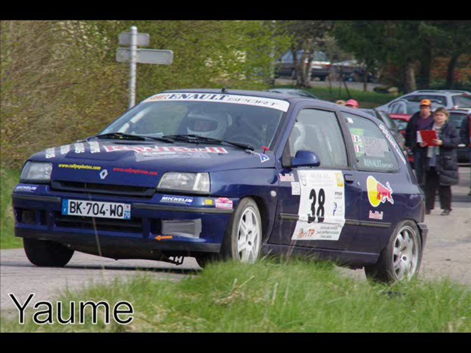 Rallye du Cristal 2012 Roché/Gallaire Clio F2000/14