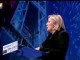 Meeting de Marine Le Pen au Zénith de Paris