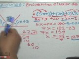 Ejercicios de ángulos con ecuaciones - HD