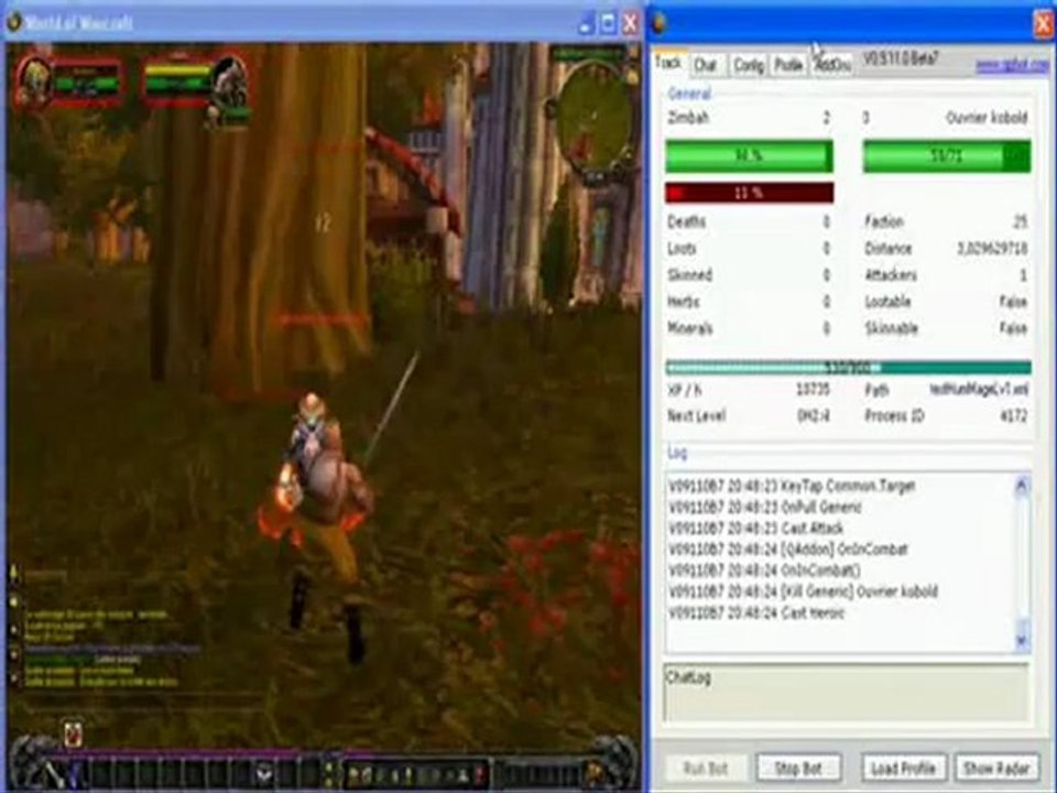 WoW GPBot with Quest Function World of Warcarft Quest Bot Free