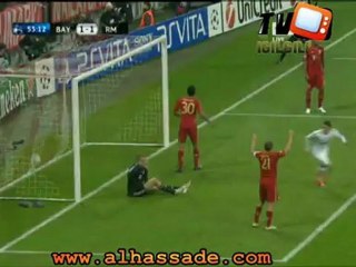 هدف التعادل من الريال ضد البايرن