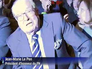 Jean-Marie Le Pen: Marine Le Pen dépassera la "barre des 20%"