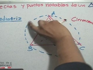 Mediatriz (punto notable de un triángulo) - HD