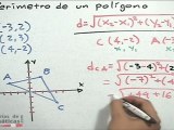 Perímetro de un polígono (geometría analítica) - HD