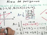 Área de polígonos (geometría analítica) - HD