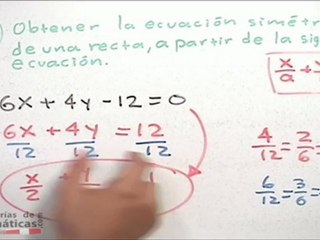 Ecuación general de la recta - HD