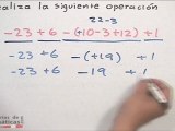 Ejercicio 3 de simplificación de suma con paréntesis