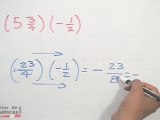 Ejercicio 2 de multiplicación de 2 fracciones