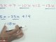 Ejercicio de simplificación de una expresión algebraica con una variable