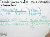 Multiplicación de expresiones racionales - HD