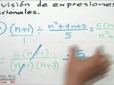 División de expresiones racionales - HD