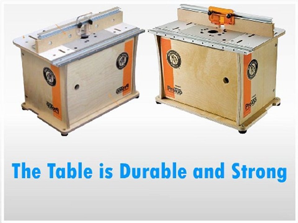 REVIEW - Bench Dog 40-001 ProTop Contractor Benchtop Router Table
