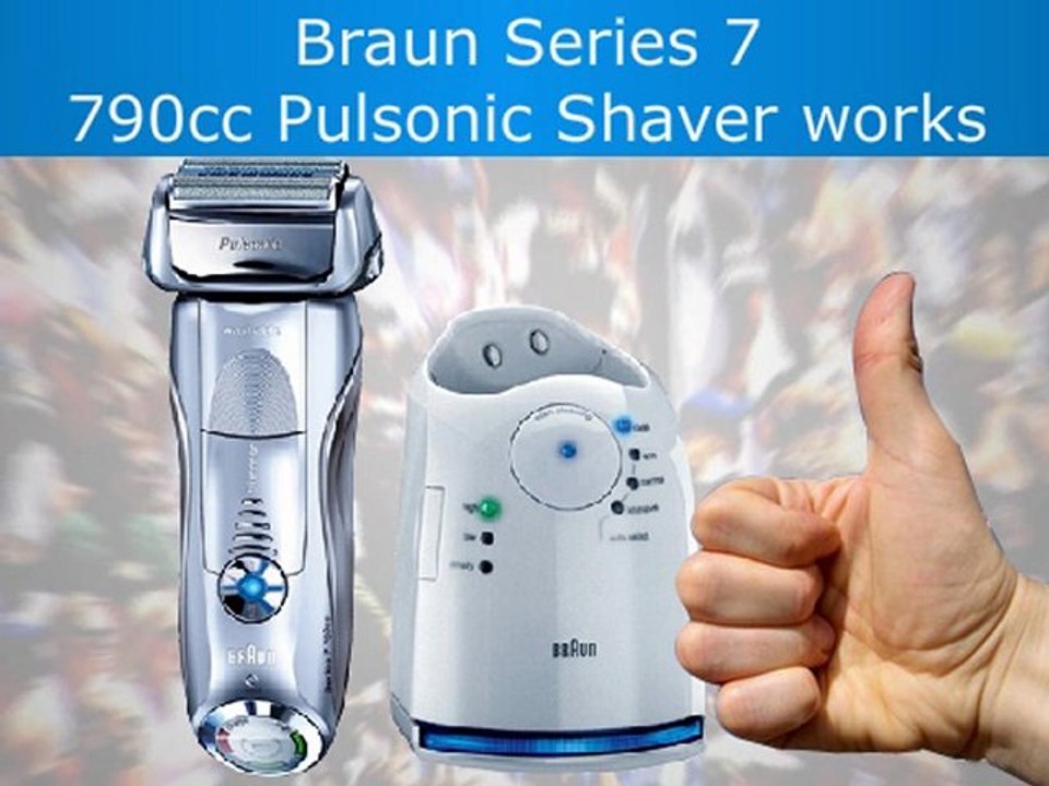 REVIEW - Braun Series 7 790cc Pulsonic Shaver System, Silver