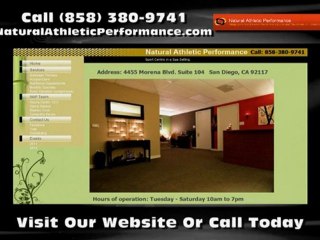Massage Therapy in San Diego CA - Natural Athletic Performance Spa