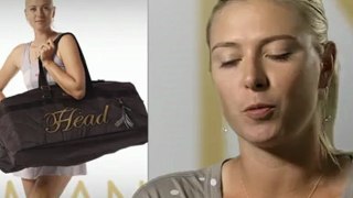 Maria Sharapova _ Performance et  Style avec HEAD