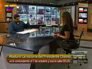 (VÍDEO) Contragolpe Entrevista a Canciller Nicolas Maduro 16.04.2012  1/2