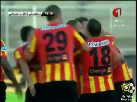 Club Africain 1-2 Esperance sportive de tunis | derby aller à huis clos saison 2012