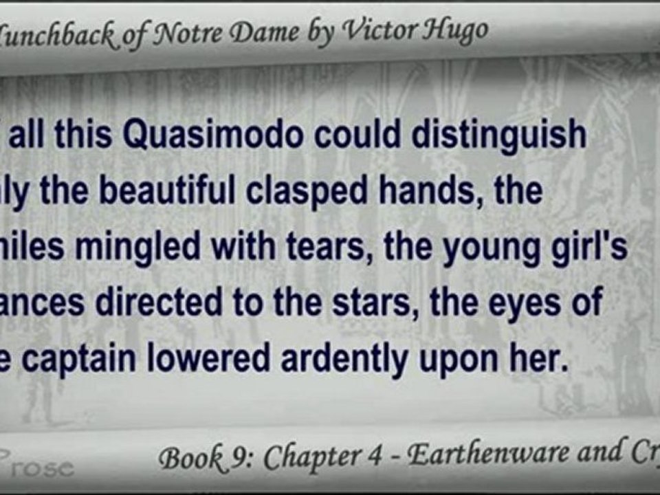 Book 09 - Chapter 4 - The Hunchback of Notre Dame by Victor Hugo - YouTube