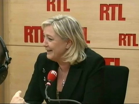 Marine Le Pen, candidate du Front National à la Présidentielle : Le vote Nicolas Sarkozy est inutile