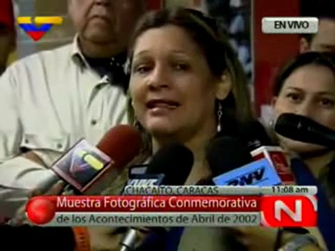 (VÍDEO) Metro de Caracas realiza exposición fotográfica conmemorativa a los acontecimientos de abril de 2002 15.04.2012