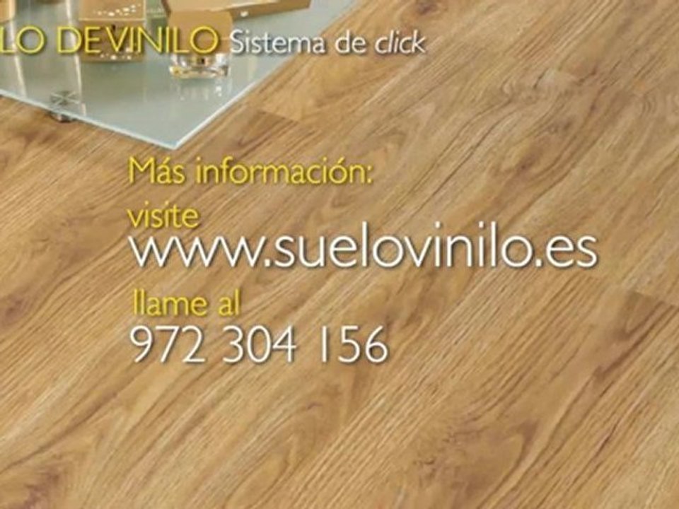 Suelo vinilo. Parquet de fácil instalación.