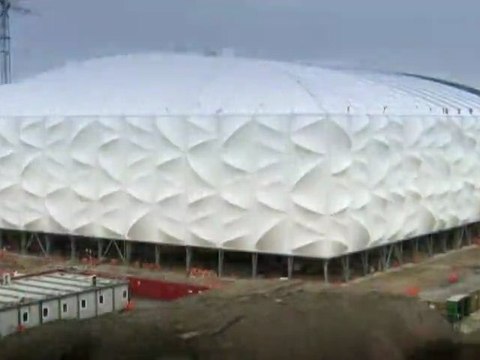 JO 2012 de Londres - Basketball Arena - Timelapse