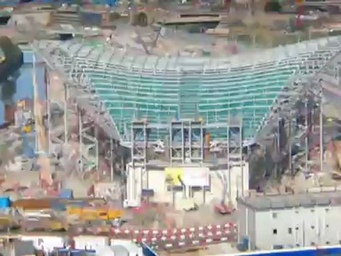 JO 2012 de Londres - Aquatics Centre - Timelapse