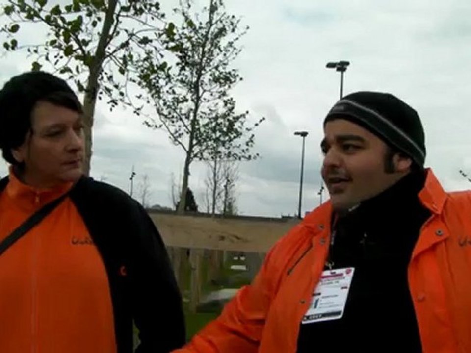 Brief de Nicolas d'Unis-Cité Valenciennes avant leur intervention dans le Stade du Hainaut