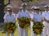 España y EEUU homenajean en Norfolk a los marinos caídos en la guerra de Cuba