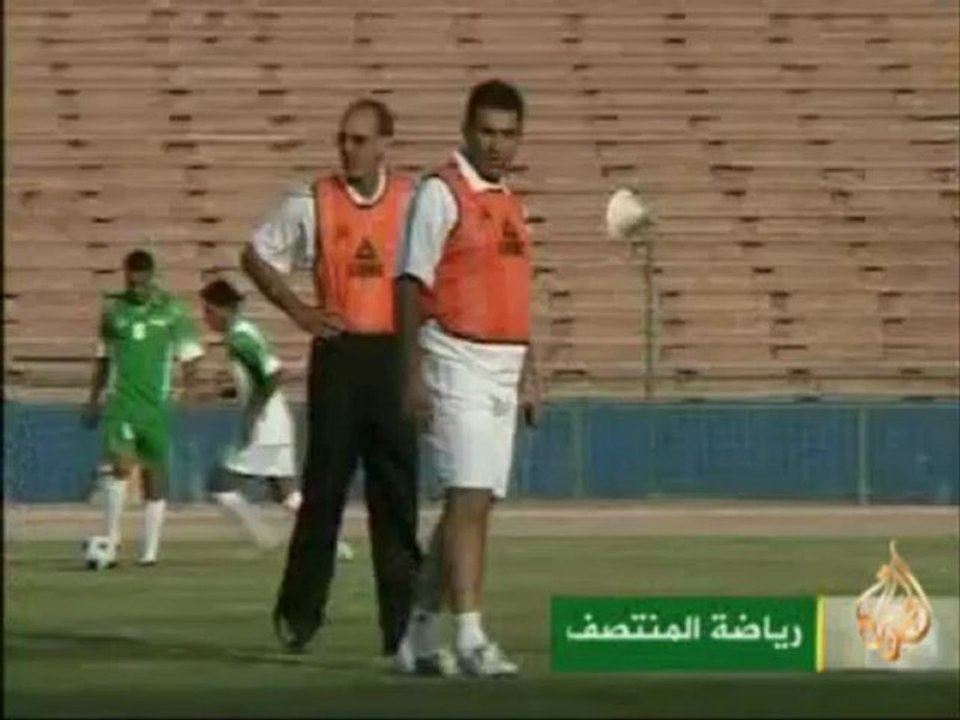 المنتخب  العراقي لكرة القدم يستأنف تدريباته في بغداد