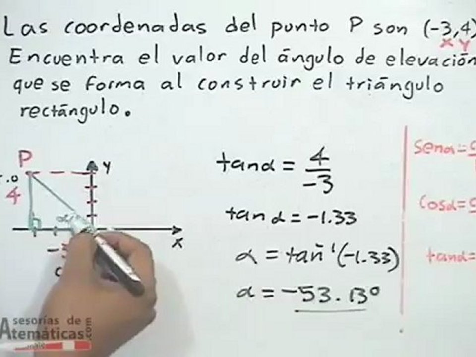 Ejercicio # 19. Guía matemáticas II - UNIDAD 2 - trigonometria (RIEMS)