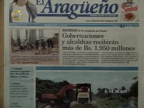 Titulares de Primera Página este 18 de Abril