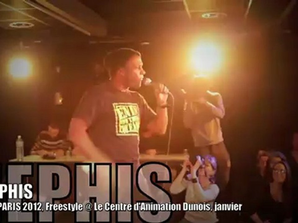 MEPHIS, Freestyle @ EOW Paris jan. 2012