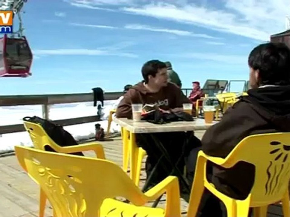 Les skieurs tardifs profitent d'un "hiver indien"