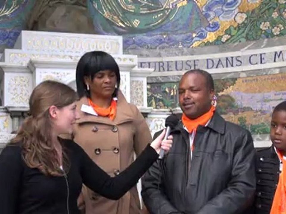 LOURDES 2012 Mercredi 18 avril à Lourdes avec la famille Monteiro
