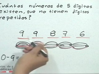Problema de cálculo de números de 5 dígitos - HD