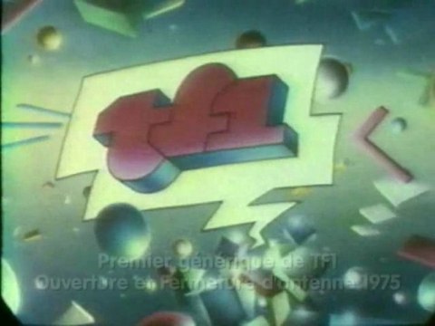 TF1 ouverture d'antenne 1975 premier générique