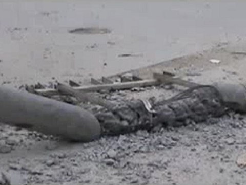 فري برس حلب عندان قصف اعمدة الكمهرباء Aleppo