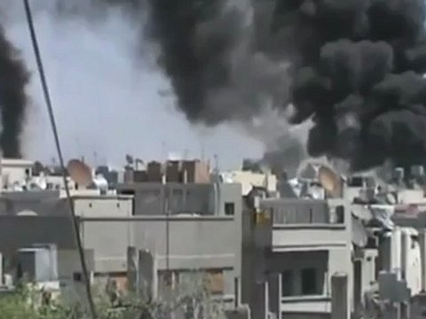 Syria's Homs under fire