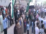 فري برس ادلب  الركايا مظاهرة صباحية نصرة للمدن المنكوبة18  4  2012 Idlib
