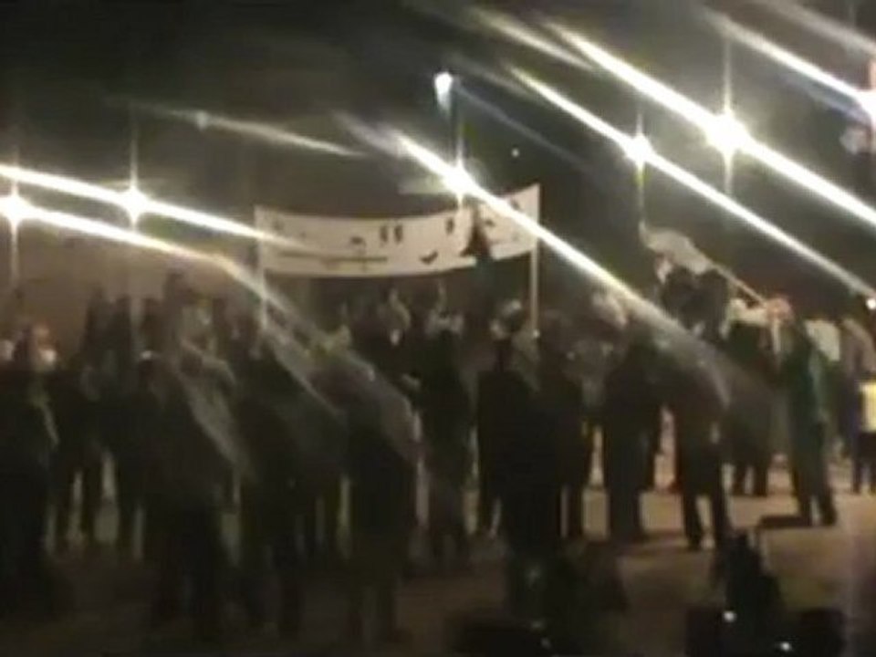 فري برس ريف حلب الغربي   قرية الجينة   مظاهرة مسائية حاشدة  17 4 2012 ج3 Aleppo