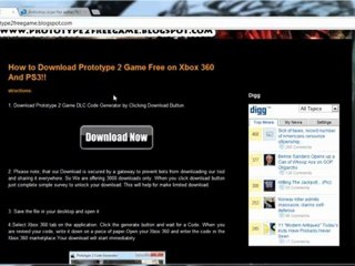 How to Get Prototype 2 Game Crack Free on Xbox 360 And PS3!!