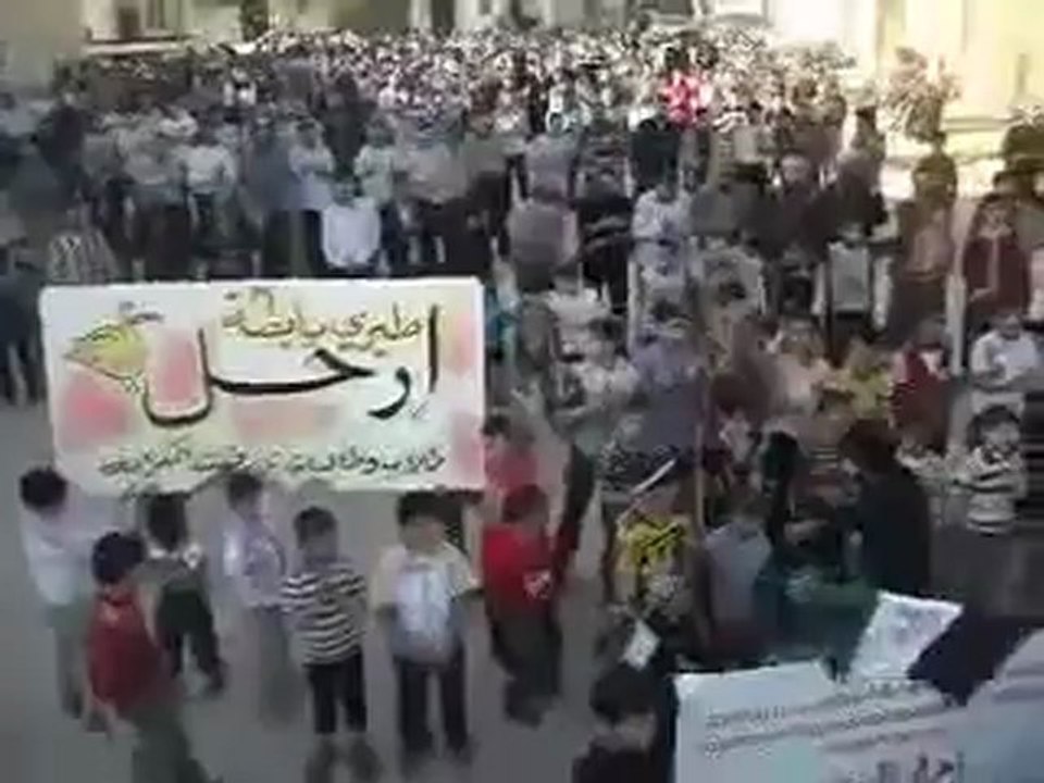 فري برس حلب تل رفعت احرار البلدة مظاهرة الثلاثاء 17 4 2012 جـ3 Aleppo