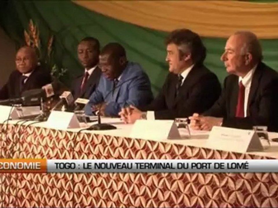 Togo, le nouveau terminal du port de Lomé