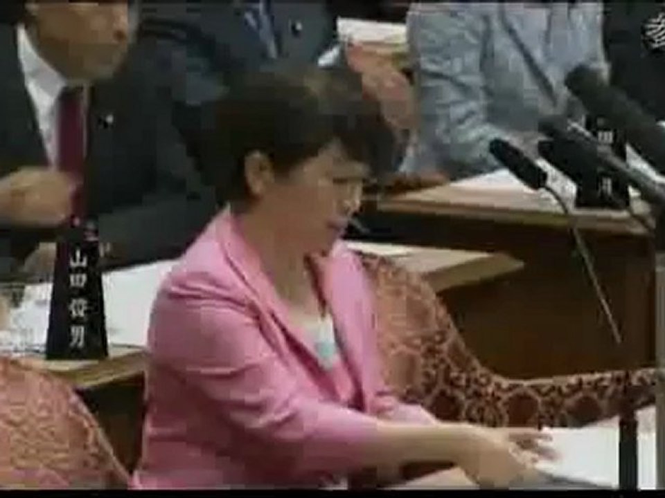 20120405 参院予算委員会 福島みずほ(社民)【再稼動条件】
