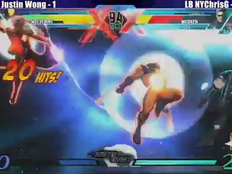 UMVC3 Grand Finals EG Justin Wong vs LB NYChrisG - WB6 Road to Evo 2012 (HD)