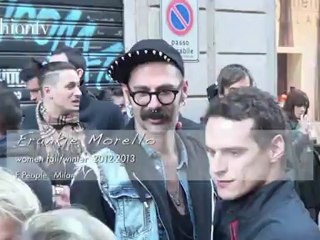 Stylish Guests at Frankie Morello Fall 2012, MFW | FashionTV
