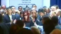 Argentina - Maradona alla veglia funebre di Nestor Kirchner