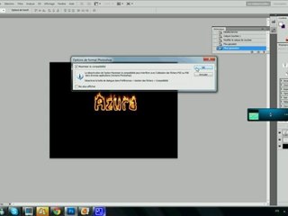 tuto photoshop cs5 : enflammer un texte  [: easy  ]