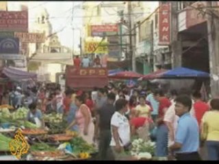 Filipino workers struggle amid economic downturn - 10 Oct 08